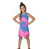 Kids Ingear active | Tie-Dyed Dress With Fringe Bottom