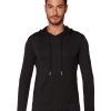 Men Ingear Active | Men'S Long Sleeve Hoodie In Black