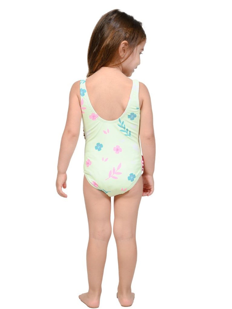 Kids INGEAR | One Piece Bathing With A Flamingo On Front.