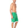 Men Ingear Active Board Shorts | Men'S Elasticized Board Shorts In Bright Solid Colors