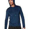 Men Ingear Active | Men'S Long Sleeve Hoodie In Navy