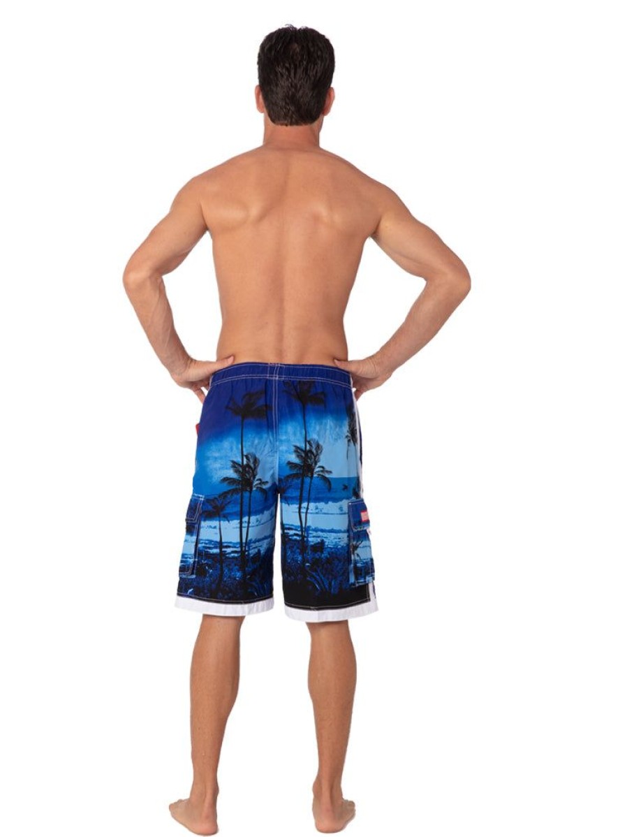 Men Ingear Active Board Shorts | Men'S Elasticized Swim Shorts - Board Shorts