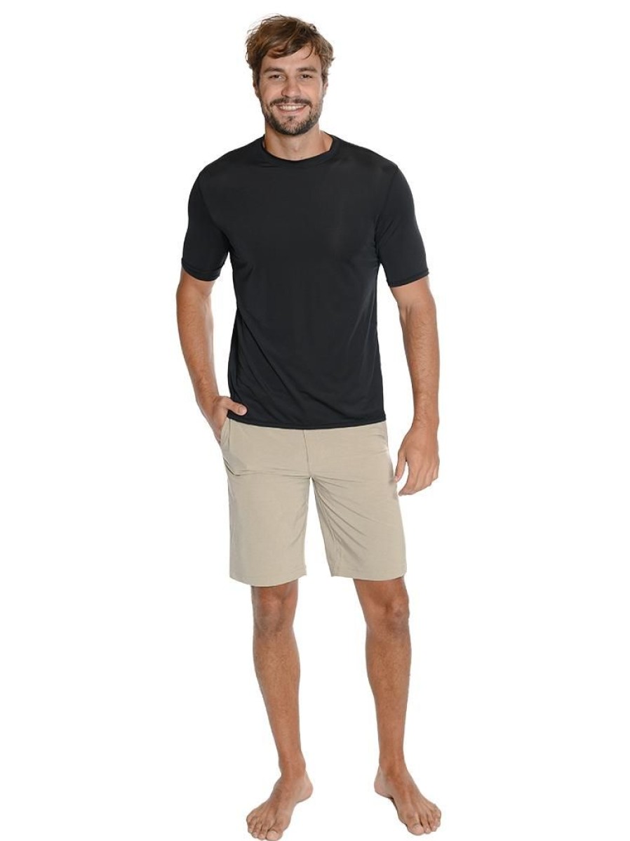 Men INGEAR | Men'S Short Sleeve Crew Neck Sun Shirt