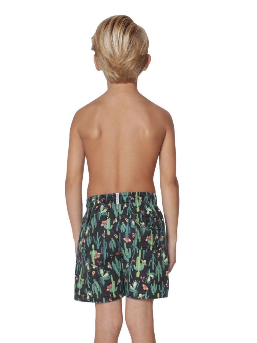 Kids Ingear active | Boy'S Washed-Print Swim Shorts