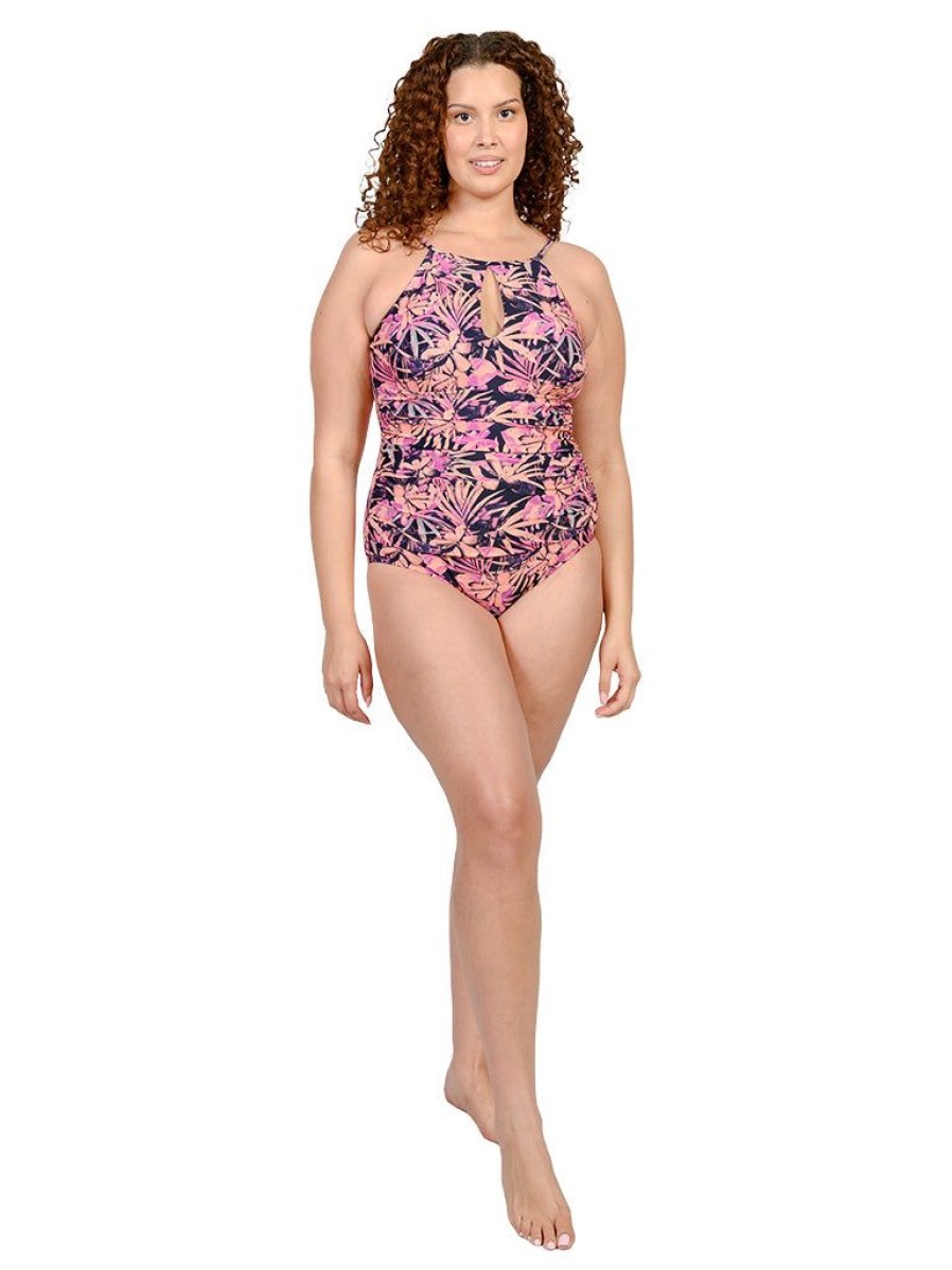 Women INGEAR Women'S Swimwear | Side Shirred One Piece Swimsuit