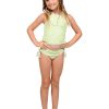 Kids Ingear active | Girl'S High Neck Tankini And Swim Pants With Side Ties.