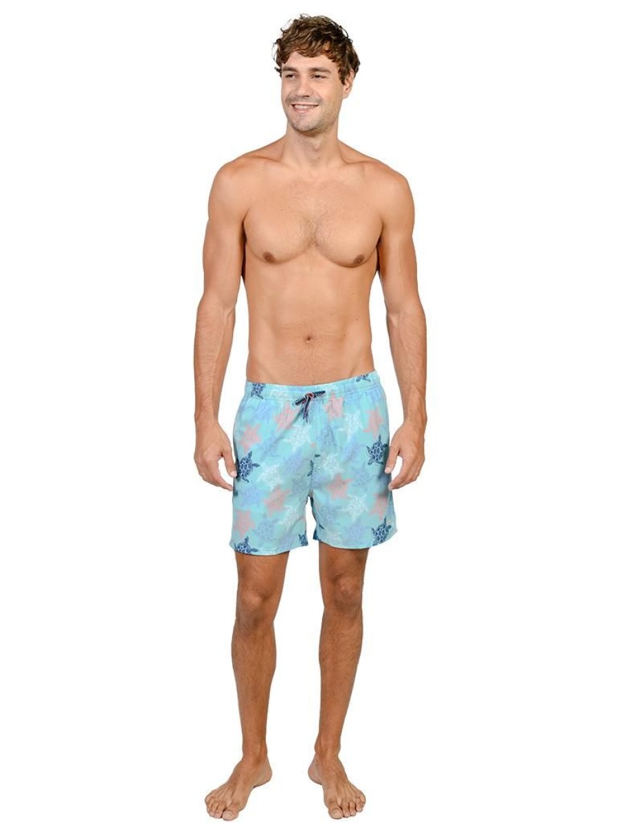 Men Ingear Active Men'S Swim Shorts | Men'S Stretch Shorts With Full Boxer Lining In Designer Prints