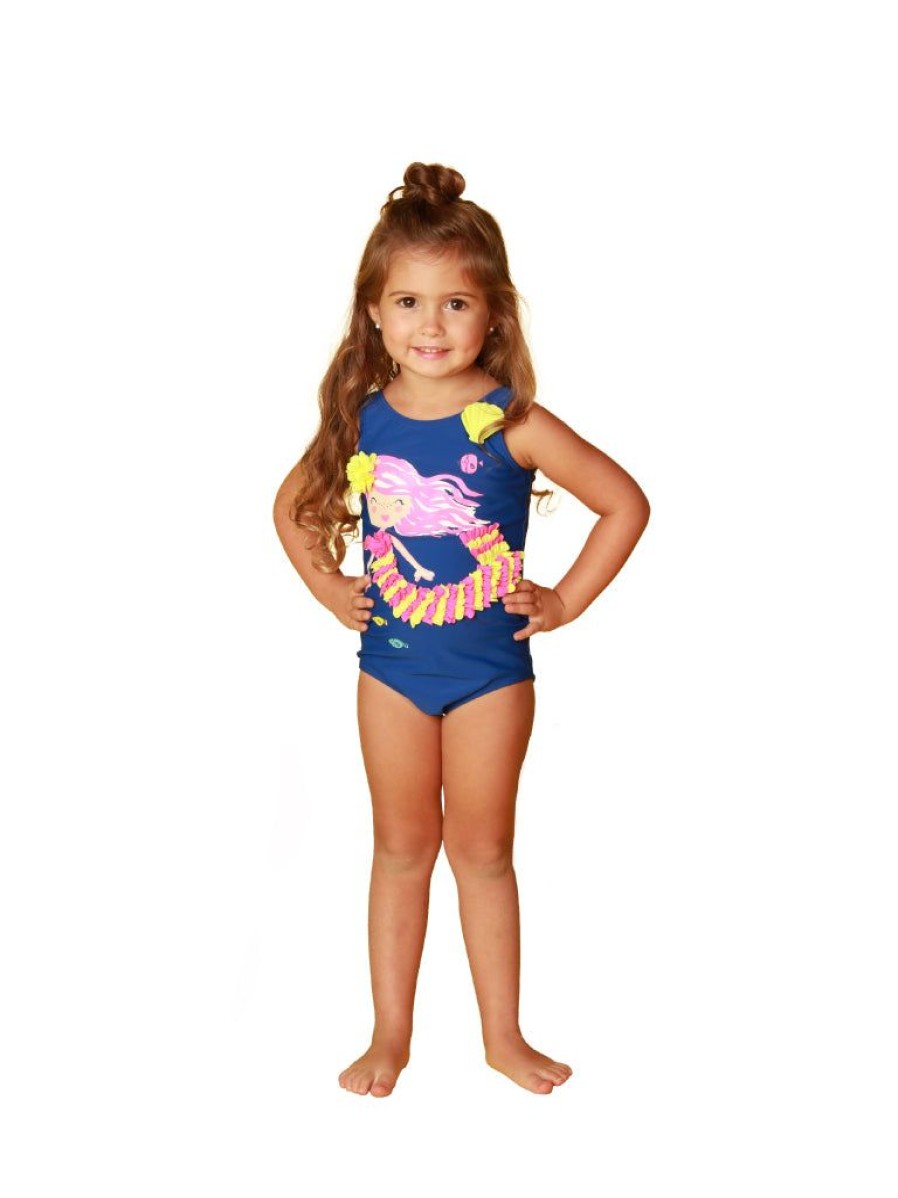 Kids Ingear active | Little Girl'S One Piece Mermaid Bathing Suit