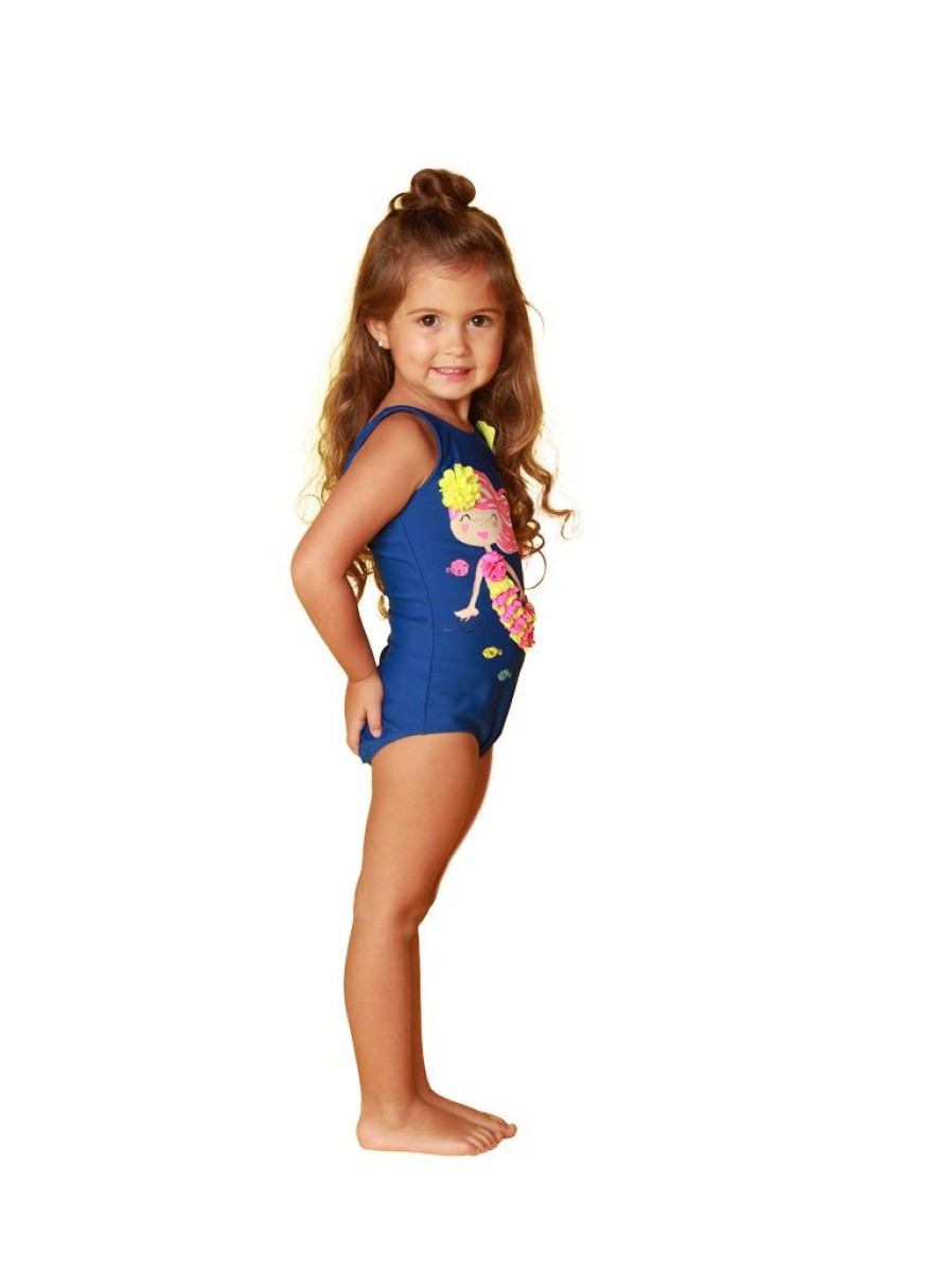 Kids Ingear active | Little Girl'S One Piece Mermaid Bathing Suit